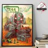 AC DC 2025 Karlsruhe PWR UP Event Tour Poster Let There Be Rock At Messe Karlsrhue DE On August 17th 2025 Home Decor Poster Canvas