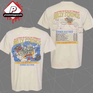 Billy Strings Im Letting Go Of All My Troubles 2025 Tour Rafting Tee Merch Limited Two Sided Unisex T-Shirt