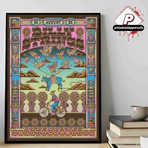 Billy Strings Im Letting Go Of All My Troubles Tour 2025 Event Poster At Target Center Minneapolis MN On August 9th 2025 Home Decor Poster Canvas