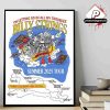 Albama Shakes Event Artwork Poster At Calcoast Credit Union Open Air Theatre San Diego CA On Sun August 10th 2025 Home Decor Poster Canvas