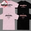 Blackpink Deadline World Tour Exclusive Event Tee Barcelona At Stadi Olimpic Spain On August 9th 2025 Two Sided Unisex T-Shirt
