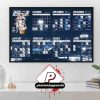 Denver Nuggets Official 2025-2026 NBA Season Schedule Home Decor Poster Canvas