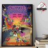 Primus Onward And Upward Tour 2025 Event Artwork Poster At Channel Sacramento CA On August 7th And 8th 2025 Home Decor Poster Canvas