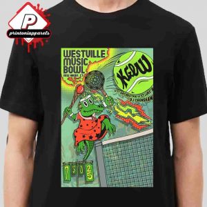 King Gizzard And The Lizard Wizard Artwork Event Poster By Birth Creat Rot At Westville Music Bowl New Haven CT On July 30th 2025 Unisex T-Shirt