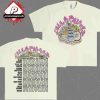 Lollapalooza Planet Lolla Lineup Tee Merchandise Limited Two Sided Unisex T-Shirt