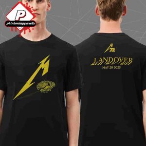 Metallica M72 North American Tour Landover Stadium Event Tour On May 28th 2025 Two Sided Classic T-Shirt