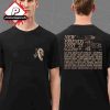 Coldplay 2025 Miami Music Of The Spheres Limited Edition Tour Tee At Hard Rock Stadium Florida On July 26th And 27th 2025 Two Sided Unisex T-Shirt