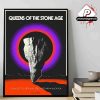 Queens Of The Stone Age Like Clockwork Flocked Blacklight Poster Home Decor Poster Canvas