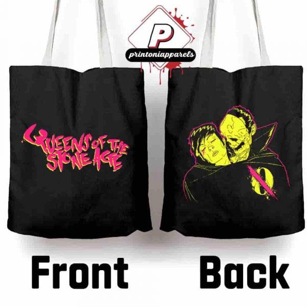 Queens Of The Stone Age Clockwork Tote Merchandise Limited Canvas Tote Bag