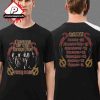 Lollapalooza 2025 Poster Lineup Tee Merchandise Limited Two Sided Unisex T-Shirt