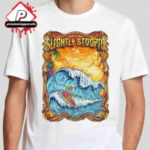 Slightly Stoopid Step Into The Sun Summer Tour 2025 Event Poster At Iration Santa Barrbara Bowl Santa Barrbara CA On August 17th 2025 Unisex T-Shirt