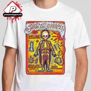 Slightly Stoopid Step Into The Sun Summer Tour 2025 Event Poster At Redding Civic Lawn Redding CA On August 16th 2025 Unisex T-Shirt