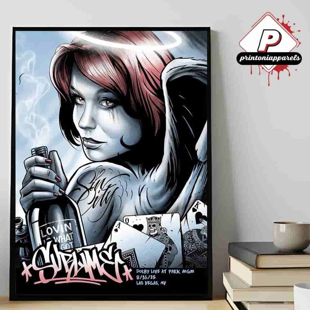 Sublime Band Event Poster At Dolby Live At Park MGM Las Vegas NY On August 16th 2025 Home Decor Poster Canvas Sublime Band Event Poster At Dolby Live At Park MGM Las Vegas NY On August 16th 2025 Home Decor Poster Canvas