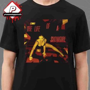 Taylor Swift New Album The Life of a Showgirl Cover Poster It’s Frightening Edition Unisex T-Shirt