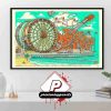 Alabama Shakes Event Artwork Poster At Fontainebleau Las Vegas Nevada On Sat August 9th 2025 Home Decor Poster Canvas