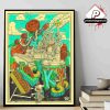 Billy Strings Im Letting Go Of All My Troubles Tour 2025 Event Poster At Target Center Minneapolis MN On August 9th 2025 Home Decor Poster Canvas