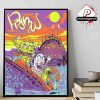 Lollapalooza 2025 Commemorative Poster At Grant Park Chicago From July 31st To August 3rd 2025 Home Decor Poster Canvas