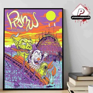 The Offspring Supercharged Tour 2025 Event Poster At Quarry Amphitheater Santa Cruz CA On August 3rd 2025 Home Decor Poster Canvas