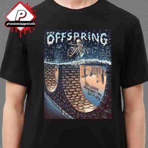 The Offspring Supercharged Tour 2025 Event Poster At Target Center Minneapolis MN On August 15th 2025 Unisex T-Shirt