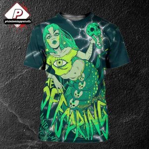 The Offspring Supercharged Tour 2025 Event Poster At Wantagh NY On August 3rd 2025 All Over Print Shirt
