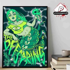 The Offspring Supercharged Tour 2025 Event Poster At Wantagh NY On August 3rd 2025 Home Decor Poster Canvas