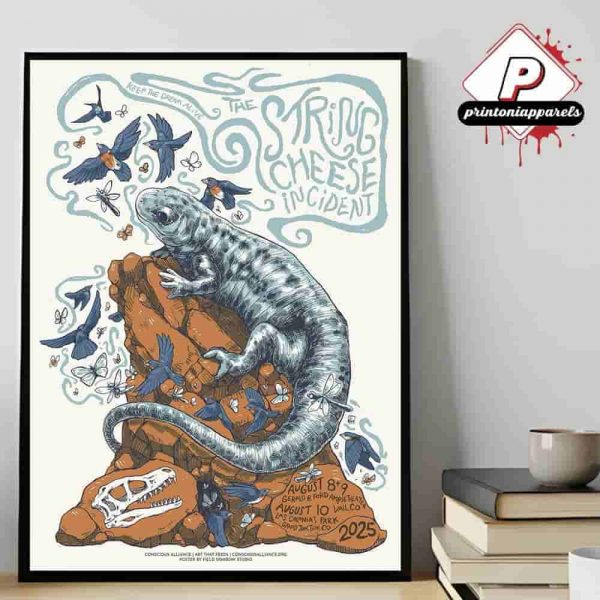The String Cheese Incident Keep The Dream Alive Three Nights At Colorado On August 8th 9th And 10th 2025 Home Decor Poster Canvas