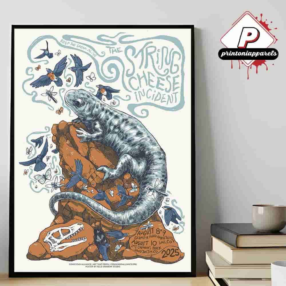 The String Cheese Incident Keep The Dream Alive Three Nights At Colorado On August 8th 9th And 10th 2025 Home Decor Poster Canvas The String Cheese Incident Keep The Dream Alive Three Nights At Colorado On August 8th 9th And 10th 2025 Home Decor Poster Canvas