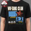 Wu-Tang Clan Final Chamber Tour 2025 Live In Toronto Exclusive Tee On July 14th 2025 Unisex T-Shirt